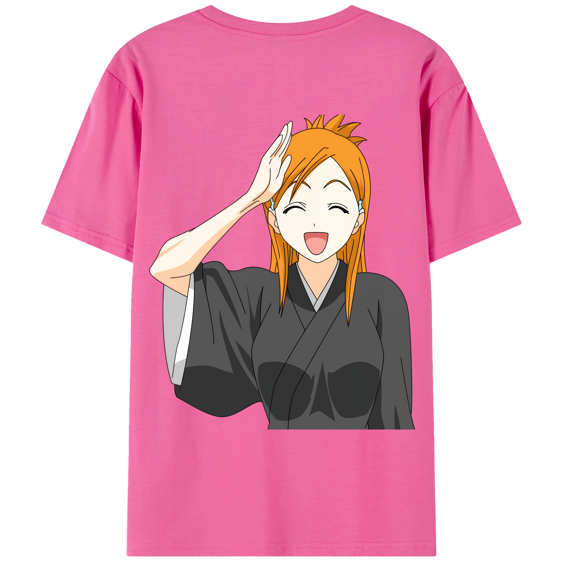 （画像用） ブリーチ 井上織姫（いのうえおりひめ） BLEACH Inoue Orihime レディース半袖Tシャツ(バックプリント)